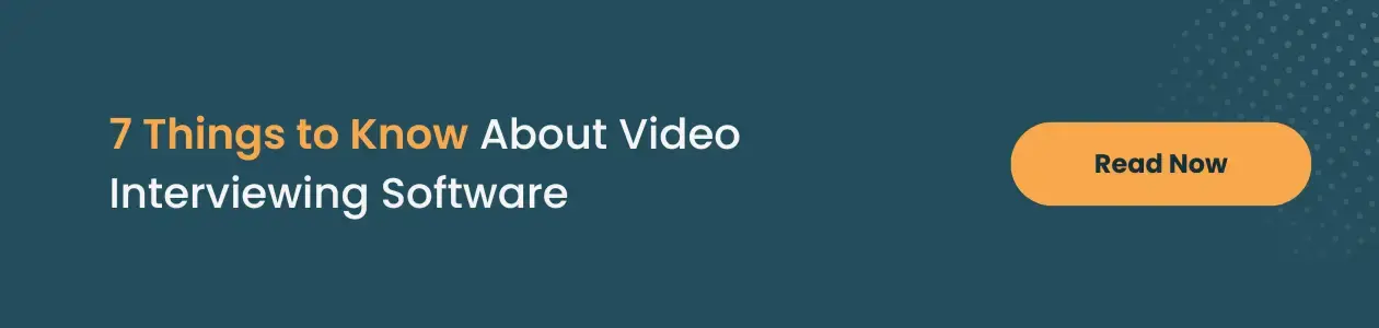 Video Interviewing software