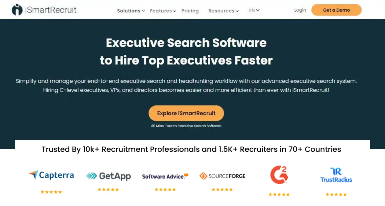 iSmartRecruit Executive Search Software