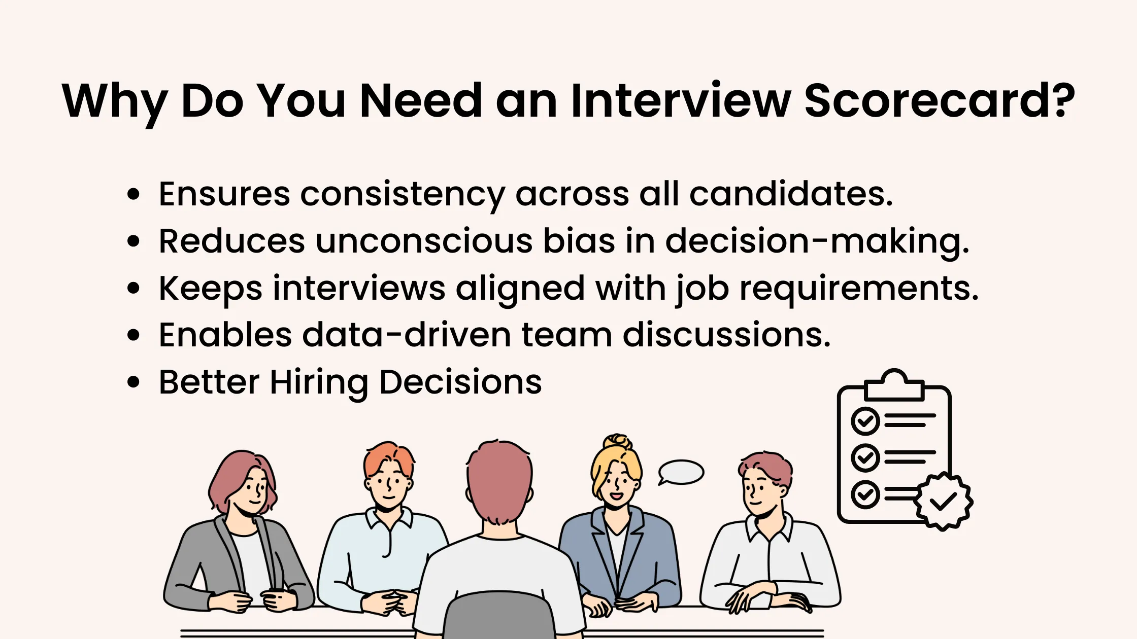 Interview Scorecard Need