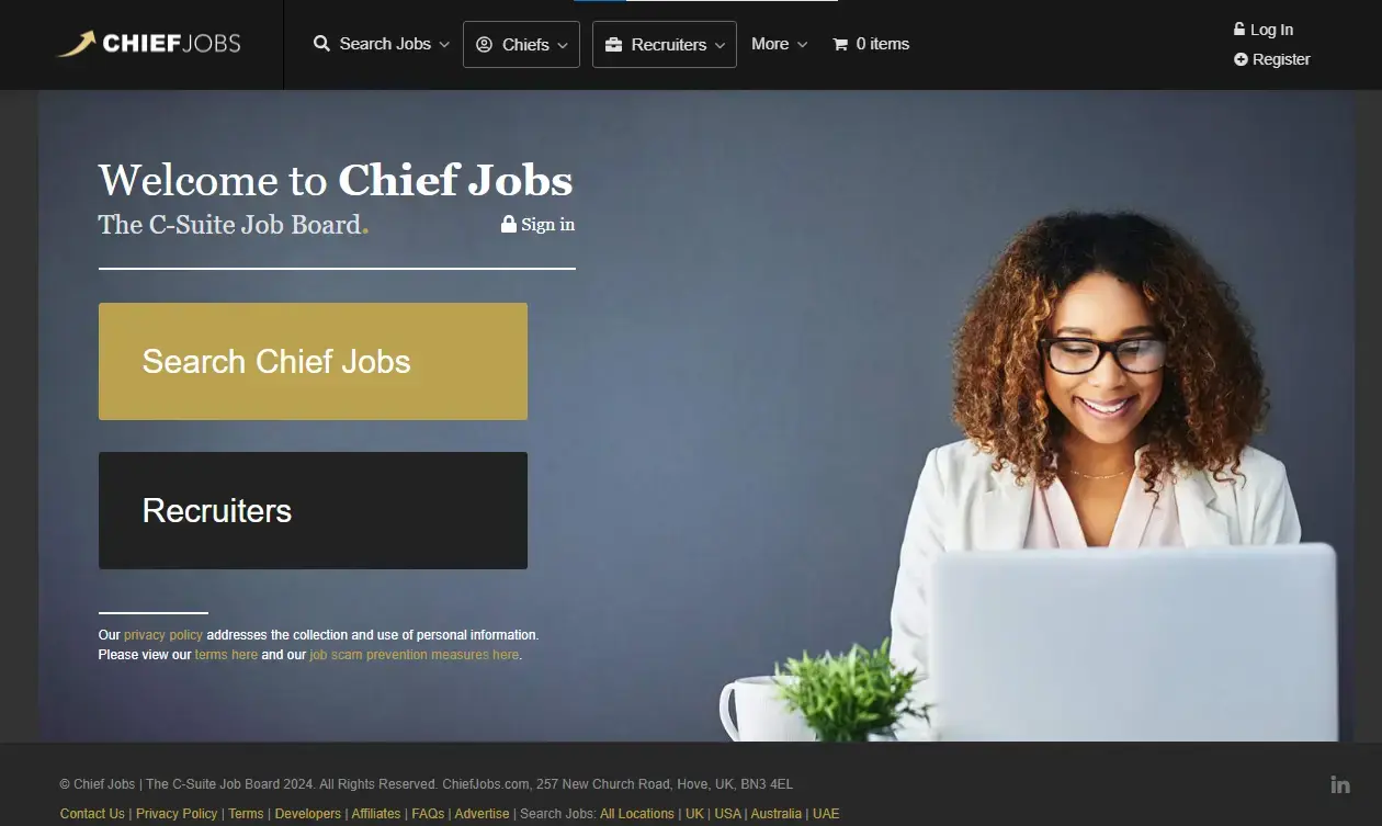 Chief Jobs - Executive Job board