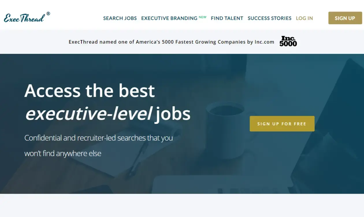 ExecThread - Executive Job board