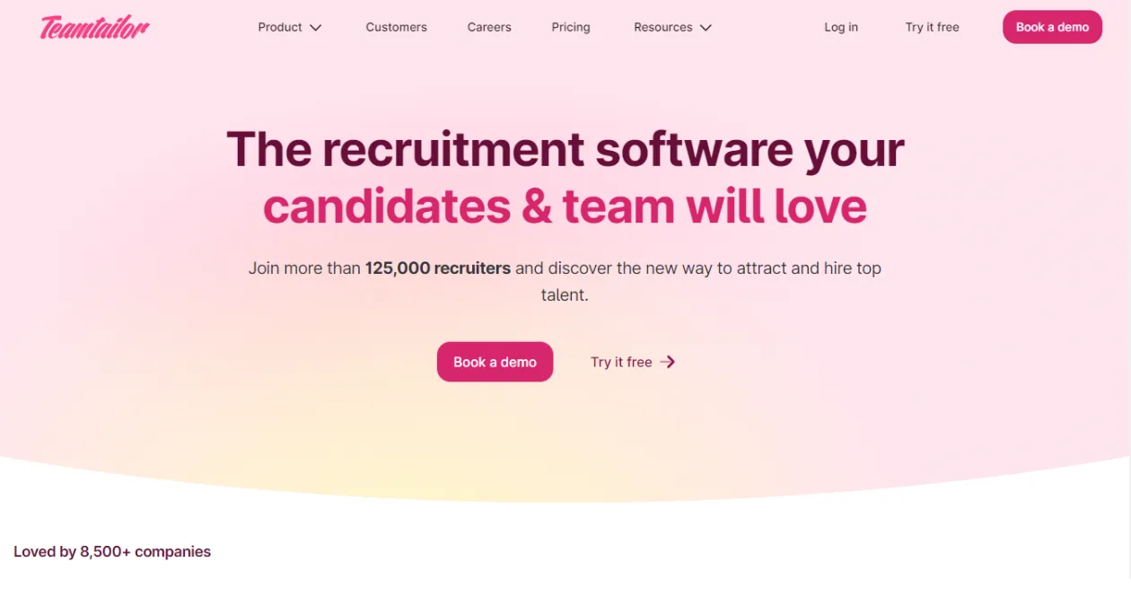 Teamtailor Recruitment software 