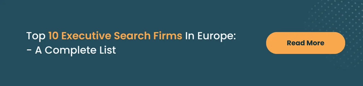 top executive search firms in europe